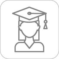 gray girl graduate